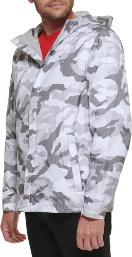 Miniatura 3 de Tommy Hilfiger - Chaqueta impermeable transpirable con capucha para hombre