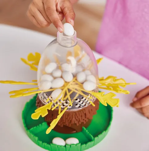 Miniatura 3 de Game Zone Pluck It - Juego interactivo de pollo para 2 a 4 jugadores de 4 años en adelante, desarrolla habilidades de coordinación mano-ojo