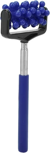 Barra de masaje, barra de masaje de yoga para hombres y mujeres, herramienta de masaje corporal granular, rodillo telescópico, barra de masaje para