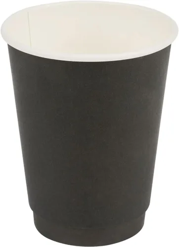 Miniatura 9 de Restaurantware Tazas de café de papel de 4 onzas, 25 tazas de papel desechables de doble pared, a prueba de fugas, reciclables, tazas calientes
