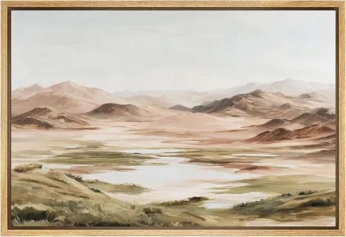 Miniatura 20 de SIGNFORD Lienzo Enmarcado Impresión Arte de Pared Océano Pastel Luz del Sol Puesta de Sol Horizonte Naturaleza Vida Silvestre Ilustraciones Arte