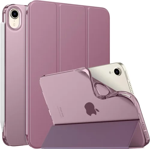 Miniatura 30 de MoKo Funda para el nuevo iPad mini 7 (A17 Pro) 2024, Funda para iPad mini de 6ª generación 2021 (21,08 cm), Funda para iPad mini 6, Funda trasera