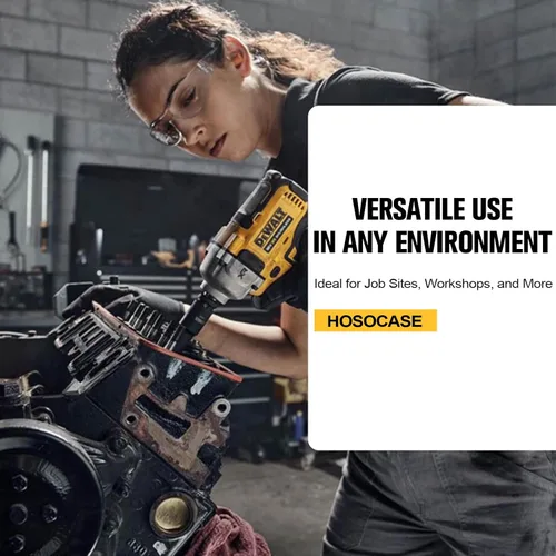 Miniatura 6 de Funda para llave de impacto Dewalt 1/2: caja de herramientas impermeable para llave de impacto inalámbrica Dewalt de 1/2 pulgada DCF900 DCF891
