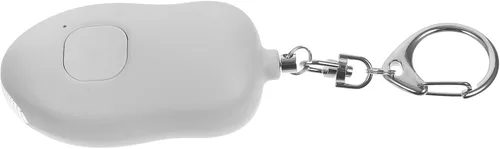 BESPORTBLE Alarma de emergencia personal para mujer, sirena ruidosa con mini linterna LED, dispositivo de seguridad compacto y ligero para uso