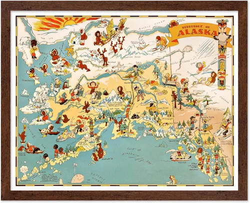 Miniatura 34 de Poster Master Póster retro de viaje con mapa monumental vintage de Florencia, arte italiano, gran regalo para hombres, mujeres, amantes