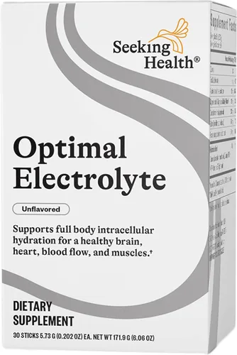Miniatura 15 de Seeking Health Optimal Electrolyte Powder - Polvo de electrolitos con sodio y potasio - Apoya la digestión y la energía con suplemento