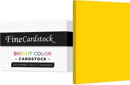 Miniatura 10 de Papel de alta calidad para tarjetas de colores, caja de 1000 hojas, cartulina de peso medio de 65 libras, perfecta para suministros escolares, artes