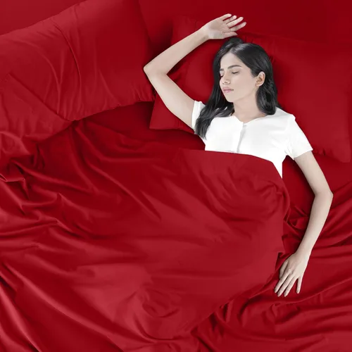Miniatura 3 de Juego de sábanas Queen de Utopia Bedding – Juego de 4 piezas de sábanas para cama Queen, microfibra suave y transpirable, incluye 1 sábana bajera