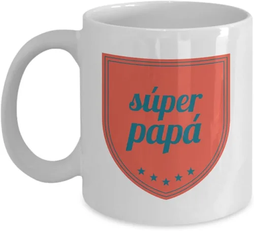 Miniatura 5 de Regalo para Papa Taza de Cafe Padre Vaso, taza café divertidas, tazas personalizadas, taza de café inspiradoras, taza con mensajes positivos., 11onza