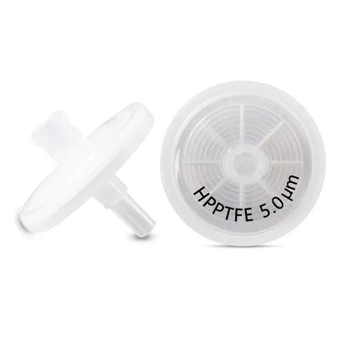 Miniatura 9 de Biotechnology - Filtros de jeringa de 0.512 in de diámetro, 1,0 μm, tamaño de poro con membrana hidrófila de PTFE para filtración de laboratorio