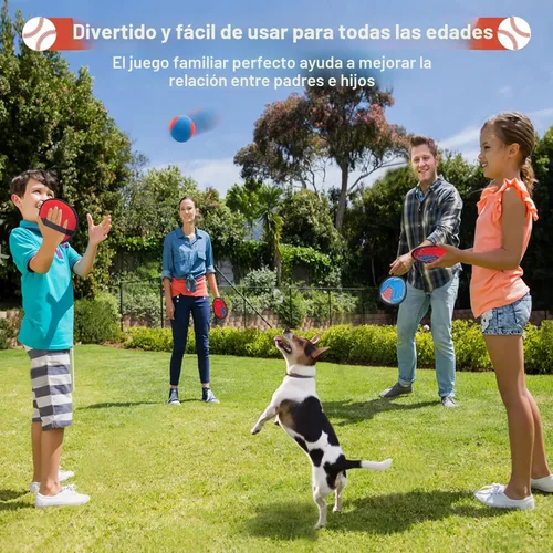 Miniatura 5 de Juego de pelota para tirar y atrapar, guantes de béisbol para niños pequeños y juguetes de pelota para atrapar, juegos al aire libre para niños