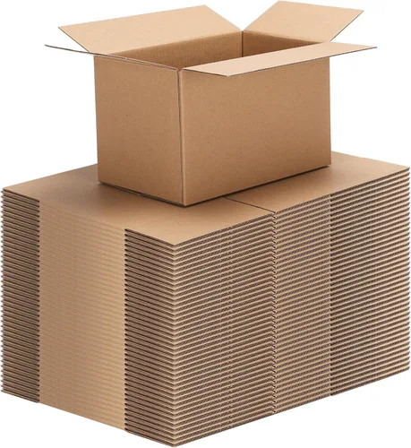 Miniatura 23 de CRUGLA Paquete de 40 cajas de envío de 8 x 6 x 4, cajas de cartón para pequeñas empresas, caja de correo corrugada a granel para embalaje