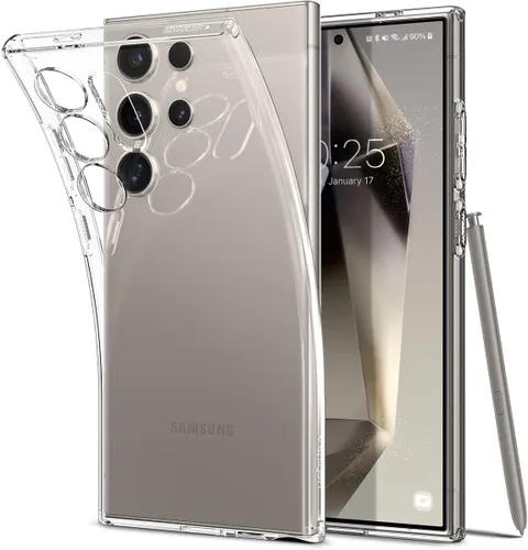 Miniatura 15 de Spigen Liquid Crystal para Galaxy S24 (2024) [Protección de Grado Militar] - Transparente