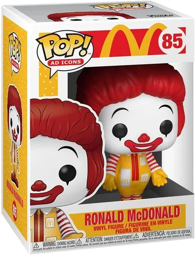 Miniatura 2 de Funko Pop! Iconos publicitarios: McDonald's - Paquete Ronald McDonald con 1 protector de caja PopShield Pop