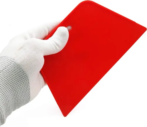 Miniatura 2 de CARTINTS Herramientas de alisado de papel tapiz Raspador duro de plástico para papel tapiz adhesivo Aplicación de papel de contacto Instalación