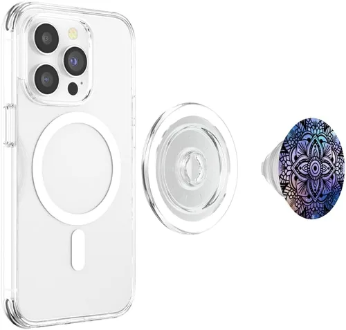 Miniatura 3 de PopSockets PopGrip: agarre intercambiable para teléfonos y tabletas, PopSockets MagSafe PopGrip para iPhone