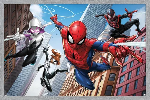 Miniatura 9 de Trends International Marvel Comics - Póster de pared de Spider-Man - Web Heroes, 22.375 x 34 pulgadas, versión sin marco