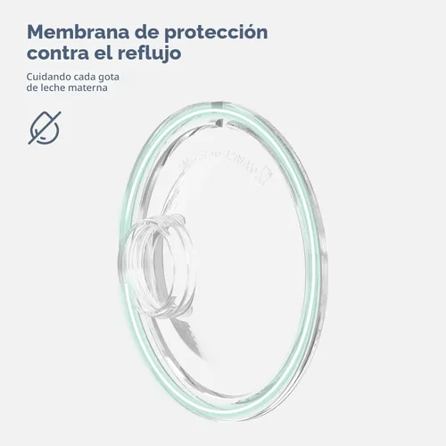 Miniatura 5 de MomMed Extractor de leche portátil (modelo S21) - Extractor de leche eléctrico doble manos libres, diseño a prueba de fugas, 3 modos