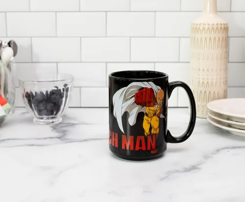 Miniatura 8 de JUST FUNKY One Punch Man - Taza de café de cerámica (16 onzas)