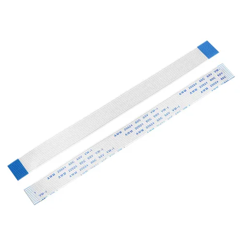 Miniatura 72 de uxcell Cable plano flexible, 5.906 in, 0.039 in, 4 pines, FPC FFC, cable de cinta flexible para TV LCD, audio de automóvil, reproductor de DVD, 10