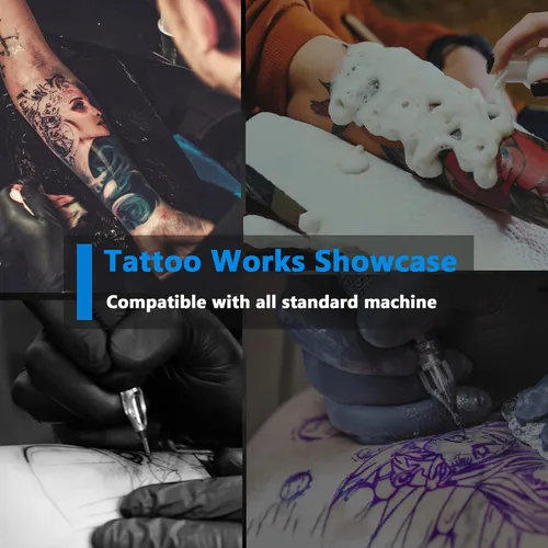 Miniatura 7 de Agujas de cartucho de tatuaje, 40 agujas de tatuaje mixtas #12, tamaño 3RL 5RL 7RL 9RL para principiantes o artistas