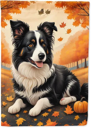 Miniatura 48 de Caroline's Treasures DAC1001GF Affenpinscher - Bandera decorativa para jardín de otoño, decoración para patio exterior, patio, parterres