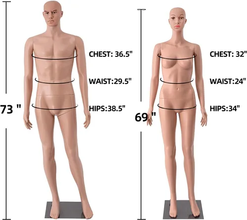 Miniatura 7 de Maniquí de cuerpo completo, maniquí desmontable ajustable con soporte para costura, sastrería, diseño de disfraz de cosplay y exhibición