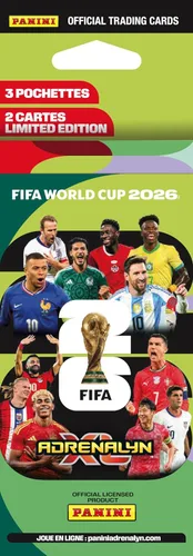 Miniatura 17 de Copa Mundial de la FIFA 2026 Adrenalyn XL Mega Tin