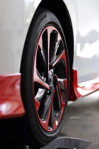 Miniatura 2 de VViViD+ Película de vinilo envolvente prémium (25 x 5 pies, rojo brillante Rosso Corsa (Ferrari)) Brillo Rosso Corsa Rojo