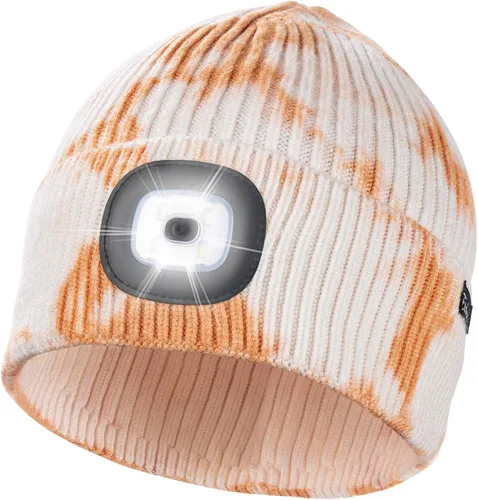 Miniatura 19 de Etsfmoa Gorro unisex con la luz, regalos para hombres, papá, padre, gorras recargables por USB