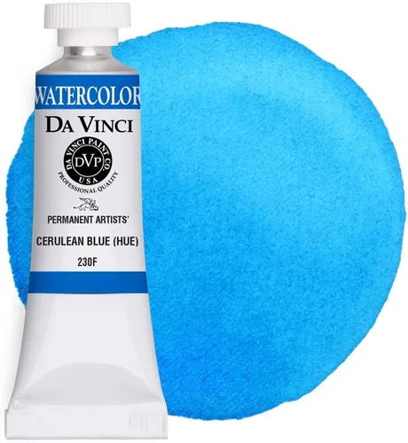 Miniatura 117 de DA VINCI PAINTS Pintura de acuarela para artista profesional, Gamboge (tono), 0.5 fl oz
