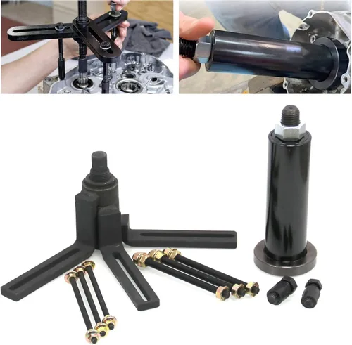 Miniatura 7 de RYANSTAR RACING Separador de Cárter de Motocicleta y Extractor de Volante para Moto de Todo Terreno, ATV, Herramienta para Desmontar Motores de 2