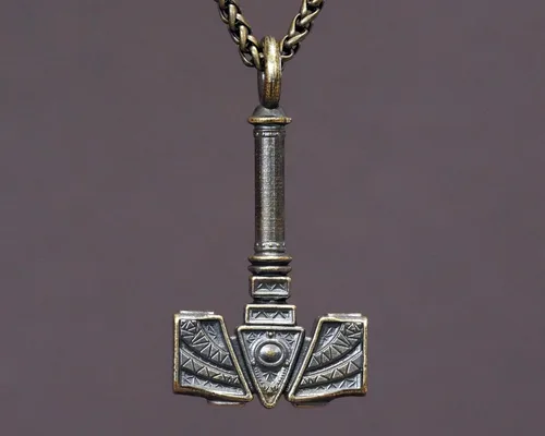 Miniatura 60 de Baldur Jewelry - Collar de martillo Thors Mjölnir - Colgante de martillo de Thor nórdico vikingo joyería vikingo - Collar Thor - Regalos Thor
