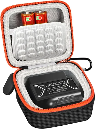 ANKHOH Estuche para herramienta de escaneo BlueDriver Bluetooth Pro OBDII para iPhone y para Android, soporte mini portátil para automóvil y auto