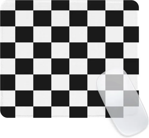 Miniatura 12 de Seorsok Alfombrilla de mouse cuadrada estética con forma de corazón, diseño personalizado para oficina y hogar, alfombrilla de mouse divertida