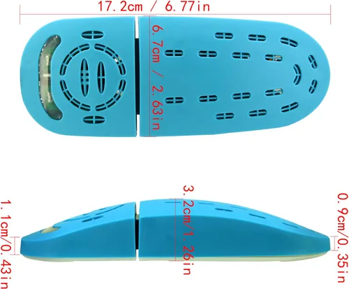 Miniatura 3 de Zapatos de secado, zapatos secos. secador de desinfección para hornear telescópica telescópica desodorante portátil secador caliente