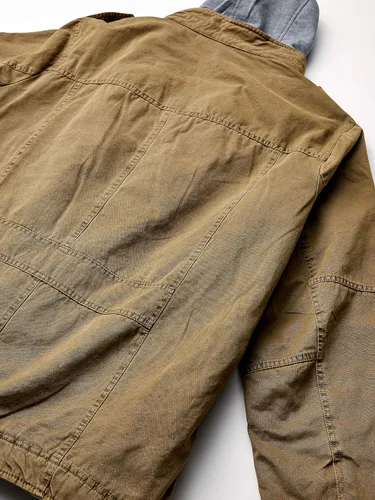 Miniatura 6 de Levi's Chaqueta estilo militar con capucha de algodón lavado para hombre