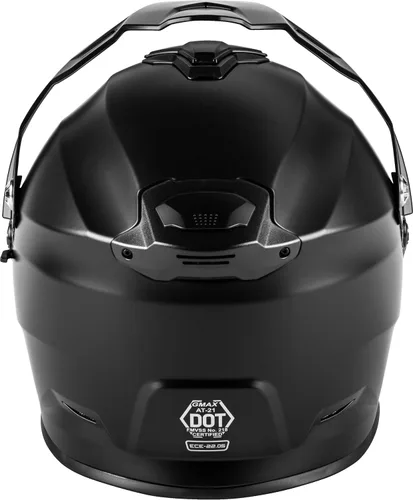 Miniatura 4 de Casco de aventura Gmax AT-21 Negro Mate negro