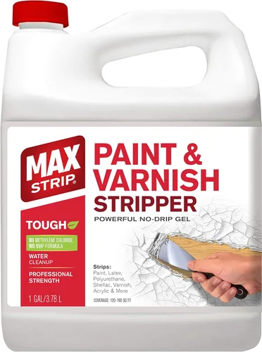 Miniatura 10 de Max Strip Decapante de Pintura y Barniz 32oz - Decapante de Pintura para Múltiples Capas de Pintura Acrílica, Látex, Óleo y a Base de Agua