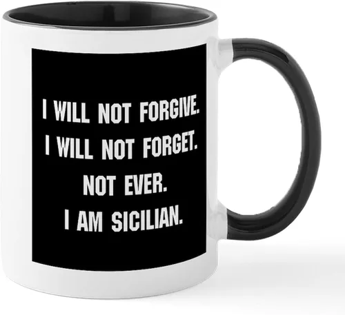 Miniatura 13 de CafePress Sicilia Mug - Taza de café de cerámica (11.0 fl oz)