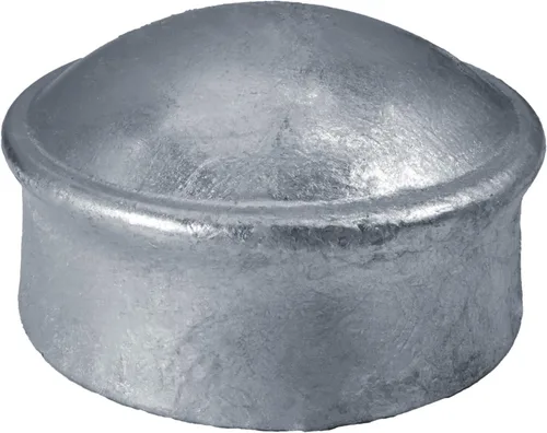 Miniatura 6 de Tapa de poste de valla de eslabones de cadena de 1-3/8 pulgadas, uso para poste/tubería de 1-3/8 pulgadas de diámetro exterior, acero prensado