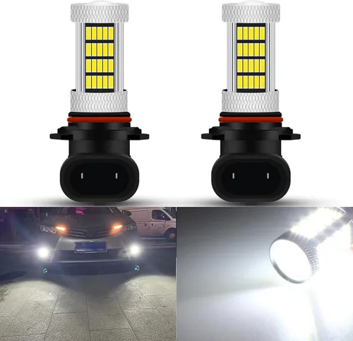 Miniatura 14 de Bombillas LED de alta potencia de 92 SMD 10000 K azul profundo 9005 9006 9145 9140 H10 Foco antiniebla súper brillante o luces de conducción diurna