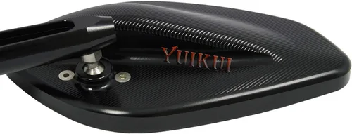 Miniatura 6 de Espejos universales de motocicleta CNC espejo de aluminio M10 M8 duradero espejo retrovisor para Yamaha FZ-09 2014-2017/FZ1 N 2006-2015/XSR, Negro