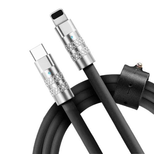Miniatura 9 de Statik TsumoCharge - Cable USB C a USB C de 100 W de carga rápida, silicona resistente e irrompible, soporta transferencia de datos cable tipo C a