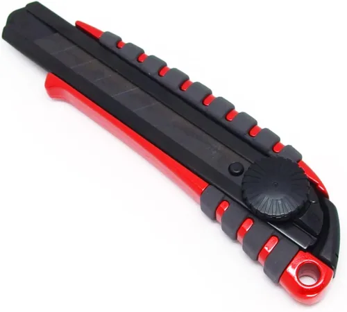 Miniatura 22 de NT Cutter - Cuchillo multiusos de agarre de aluminio fundido a presión de serie Premium Evolution PMG con bloqueo automático, hoja negra extra