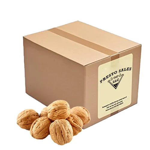 Presto Sales Nueces Current New Crop enorme en cáscara de 10 libras, cultivado en California, aperitivo natural saludable para toda la familia, bajo