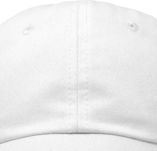 Miniatura 50 de DALIX Gorra plana de algodón, color marrón, náutico, rosa, rojo o blanco, para niños o jóvenes