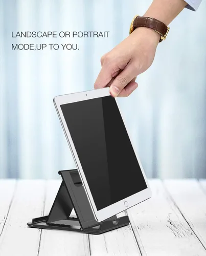 Miniatura 6 de MoKo Soporte para teléfono/tableta, soporte plegable para tableta compatible con iPhone 17/17 Air/17 Pro/17 Pro Max, iPhone 16/Pro/Pro Max/Plus
