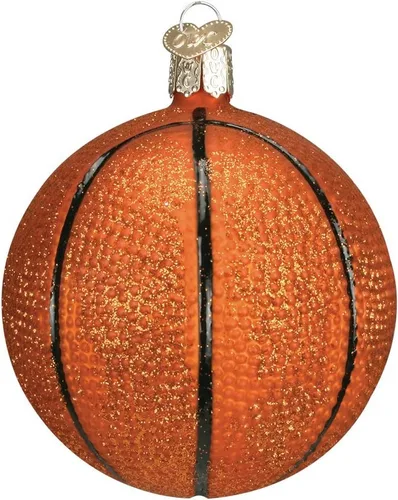 Miniatura 9 de Old World Christmas - Adorno de árbol de Navidad de balón de fútbol soplado en vidrio, decoración festiva artesanal, colección deportiva 2-Fútbol