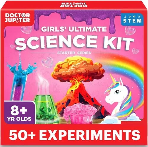 Miniatura 11 de Doctor Jupiter Set de Regalo Científico Primero para Niñas de 4+ Set de Kit Científico Primero para Niñas y Kit Científico Increíble Ideas
